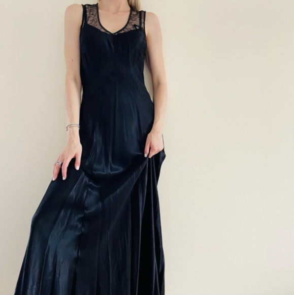 Vintage Silk Maxi Dresses